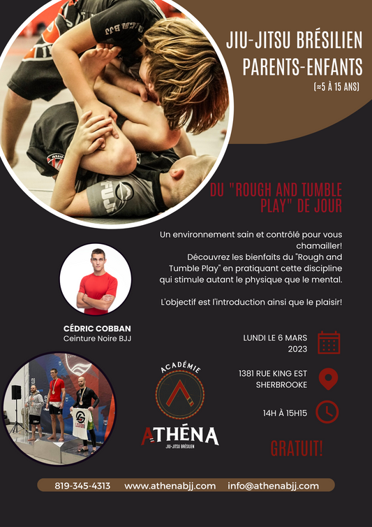 Jiu-jitsu brésilien parents-enfants à Sherbrooke